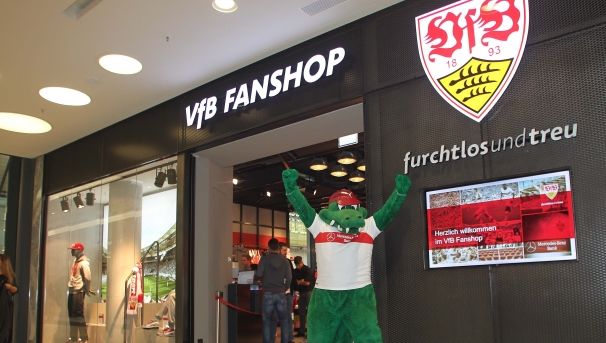 Vfb Stuttgart Vfb Fanshop Im Milaneo Feiert Geburtstag