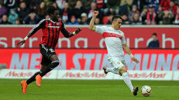 Filip Kostic beim Schuss zum zwischenzeitlichen 1:1 /?proxy=REDAKTION/Saison/VfB/2015-2016/20160312-Ingolstadt-VfB-Spielbericht-255x143.jpg