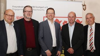 Markus Scheurer, Klaus-Dieter Feld, Andreas Oberascher, Markus Holzschuh, Roland Simon (v.l.)