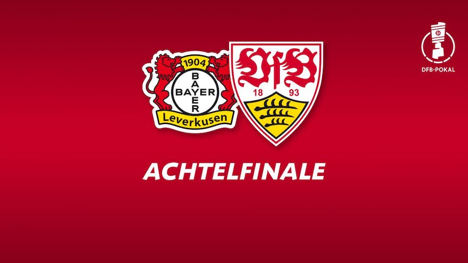 VfB Stuttgart | DFB Pokal Achtelfinale in Leverkusen ...