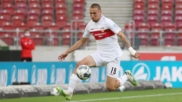 Darko Churlinov Stadion Aktuell Portrait Vfb Stuttgart Endo vataru (endo wataru) futbol zaschitnik yaponiya 09.02.1993. darko churlinov stadion aktuell