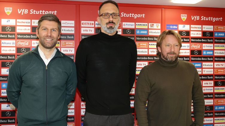 VfB Stuttgart | Vorstellung des neuen Cheftrainers ...