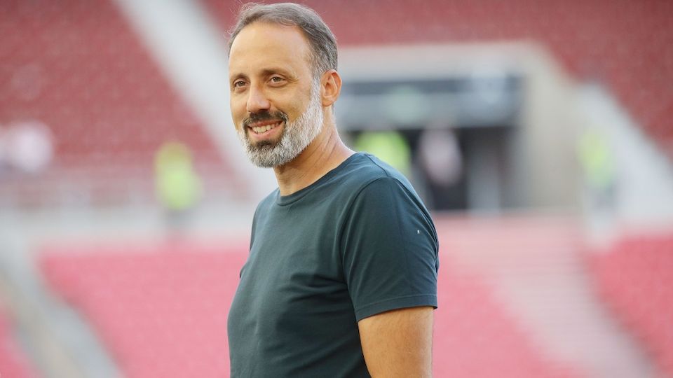 Vfb Stuttgart Pellegrino Matarazzo Vor Vfb Stuttgart Bayer Leverkusen