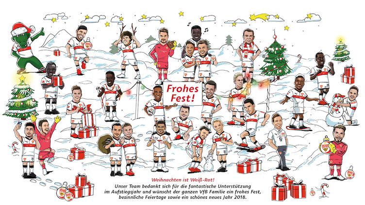 Vfb Stuttgart Weihnachtsgruss 2017