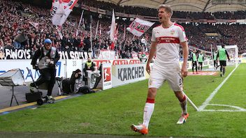 Hatte viel Grund zu jubeln: Simon Terodde