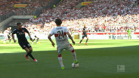 1. Halbzeit: VfB Stuttgart - Würzburger Kickers