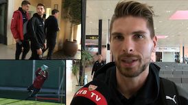 Der Abreisetag mit Ron-Robert Zieler
