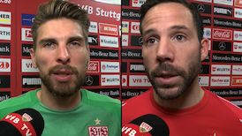 Die Interviews nach dem Heimspiel gegen Leverkusen