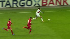2. Halbzeit: Leverkusen - VfB Stuttgart