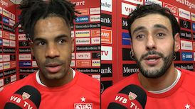 Die Interviews nach dem Heimspiel gegen Regensburg
