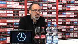 Die Video-PK vor dem Spiel beim SC Freiburg